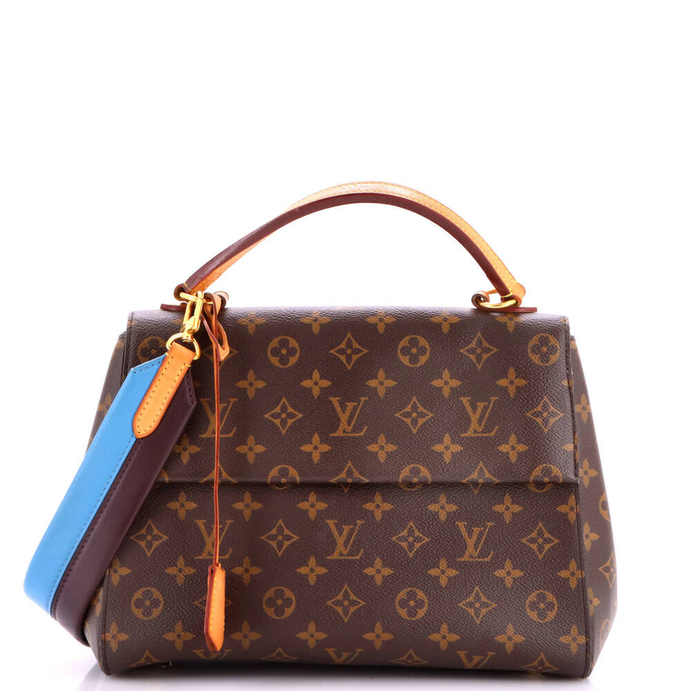 Louis Vuitton MM Cluny Top Handle Bag Monogram Canvas
